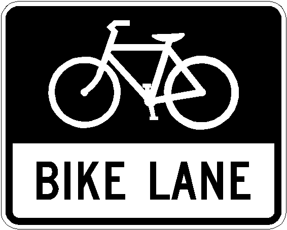 bike lane symbol