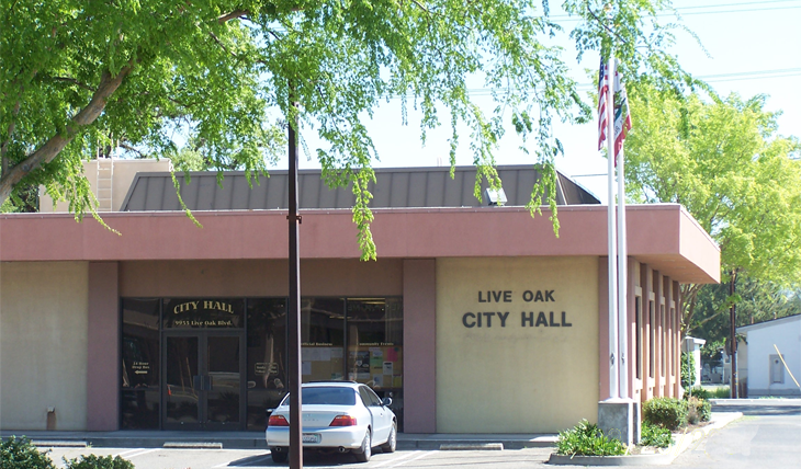 live oak city hall building